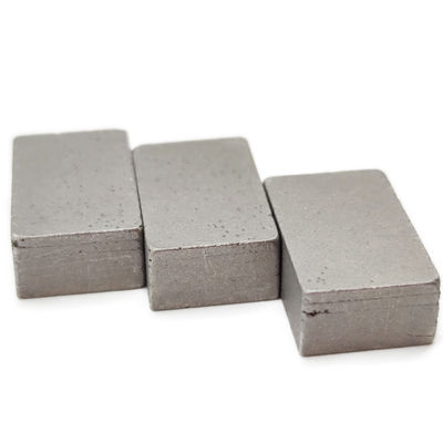 24*8.5*15mm Diamond Saw Blade Tips for Andesite Cutting TUV Certified and Flat Shape