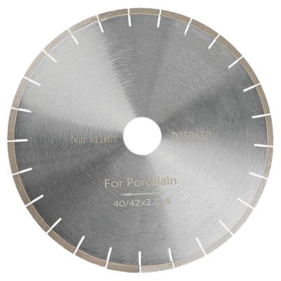 0.014in Blade Thickness Silver Brazed 400MM Diamond Horizontal Saw Blade for Marble