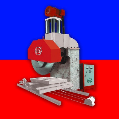Single Arm Multi-blade Stone Cutting Machine for Granite Block in Red Stone Machinery