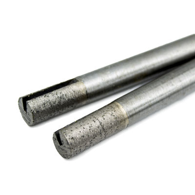 Sintered Beads Engraving Bit for CNC Stone Milling Bottom Slotted in Technical Design