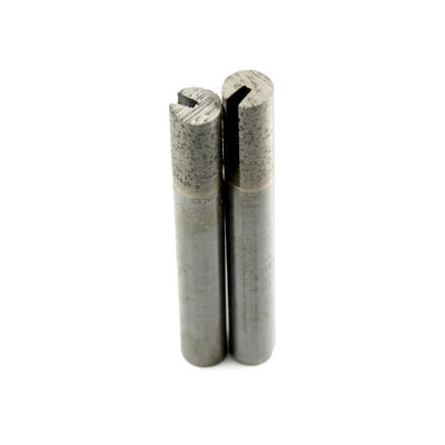 Sintered Beads Engraving Bit for CNC Stone Milling Bottom Slotted in Technical Design