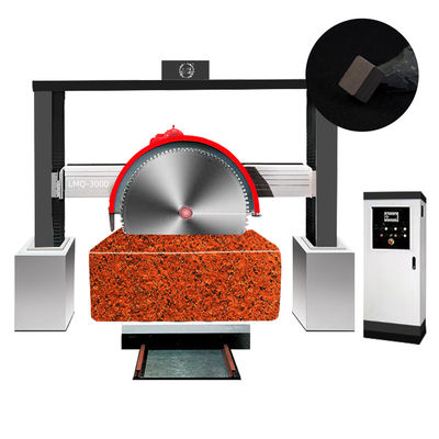 LINSING Gantry Stone Cutter Heavy Duty Block Cutting Machine for Natural Stone 9000 kg