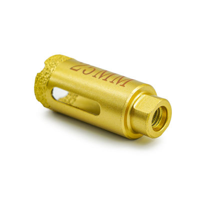 Diamond Segmented Core Drill Bit for Marble and Hard Stone Drilling 19-125mm Diameter