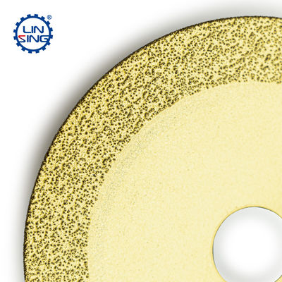 1.8mm Steel Core Thickness Vacuum Brazed Diamond Cutting Disc for Metal Stone Aluminum