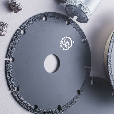1.8mm Steel Core Thickness Vacuum Brazed Diamond Cutting Disc for Metal Stone Aluminum