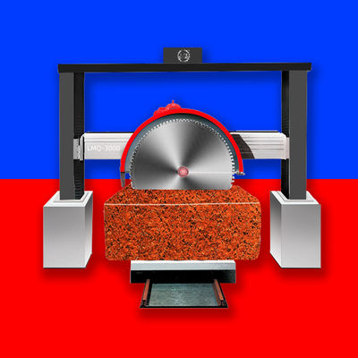Max Cutting Length 3200mm LINSING Marble Block Cutting Machine for Granite Service