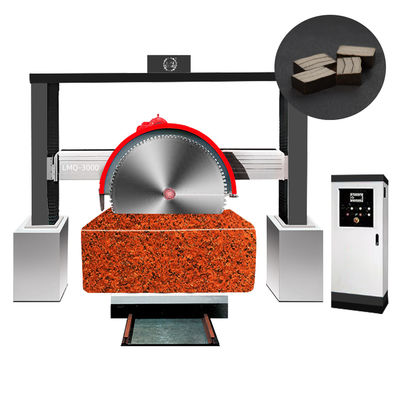 Max Cutting Length 3200mm LINSING Marble Block Cutting Machine for Granite Service