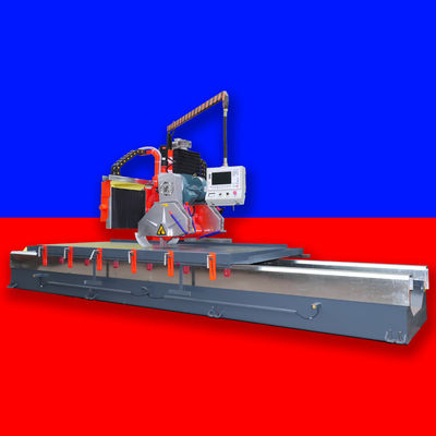 Red Marble Granite Linear Baluster Railing Skirting Cutting CNC Stone Profiling Machinery