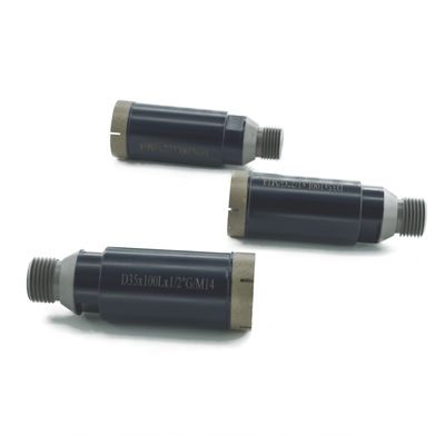 Diamond Core Drill Bits Crown Segment Sintered Diamond Drill M14 For Stone Drilling