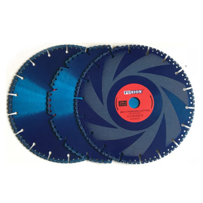 Vacuum Brazed Segmented 4 inch 105*1.4*20mm Diamond Saw Blade for Dry Cutting Metal Granite