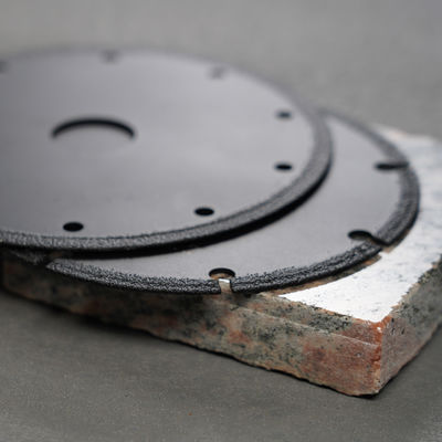Vacuum Brazed Segmented 4 inch 105*1.4*20mm Diamond Saw Blade for Dry Cutting Metal Granite