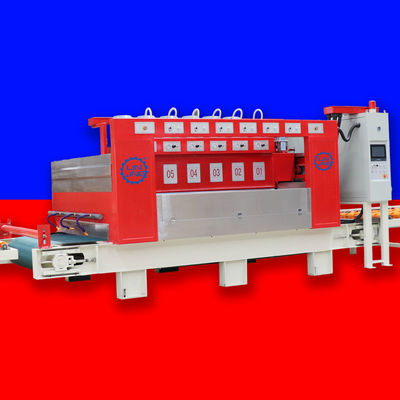 Grinding Function PLC Automatic Continuous Granite Marble Stone Bush Hammering Machine