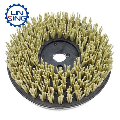 Leather Surface Grinding Round Steel Brush with Diamond and Diamond Abrasive Material