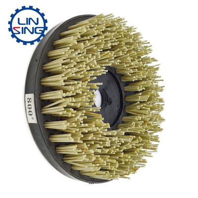 Leather Surface Grinding Round Steel Brush with Diamond and Diamond Abrasive Material