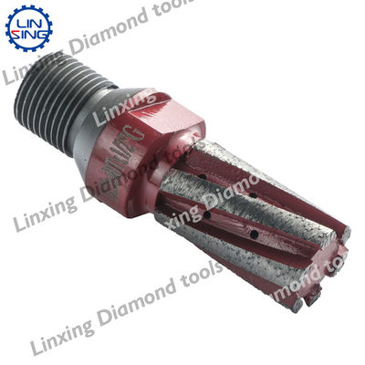 Granite Finger Drill Core Bit Diamond Cutting Tools for Core Drilling 38mm Diameter