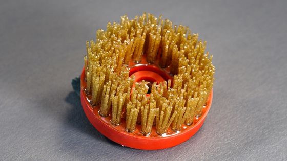 Round Grinding Brush for Diamond Abrasivel on Leather Stone Marble Surface Abrasivel