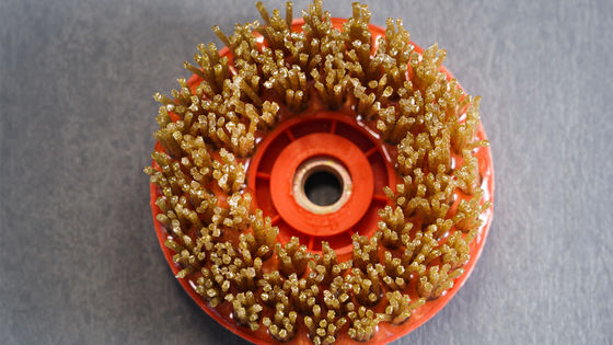 Round Grinding Brush for Diamond Abrasivel on Leather Stone Marble Surface Abrasivel