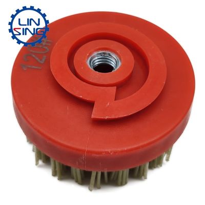 Round Grinding Brush for Diamond Abrasivel on Leather Stone Marble Surface Abrasivel