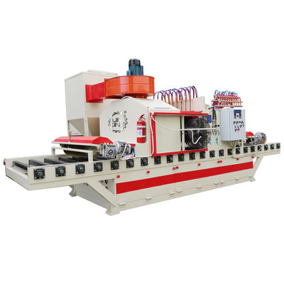 LINSING Flamed Stone Finish Processing Machine for Chiseled Rough Picking Granite Slab