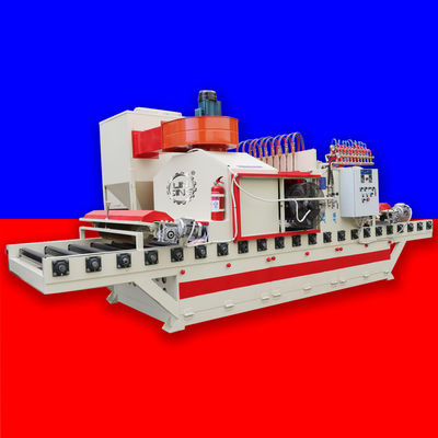 LINSING Flamed Stone Finish Processing Machine for Chiseled Rough Picking Granite Slab