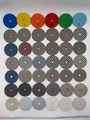 125mm Wet Polishing Pad for Polishing Granite Marble Stone Slab Resin Pads Advantage
