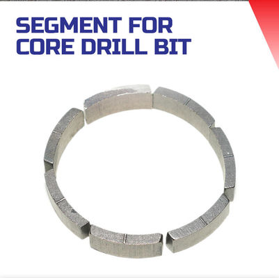 Cutting LINSING Type Round Matrix Core Concrete Diamond Segment for Core Drill Bit