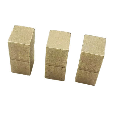 24*11*10mm Diamond Segments Golden and Customized Acceptable for Stone Marble Slabs