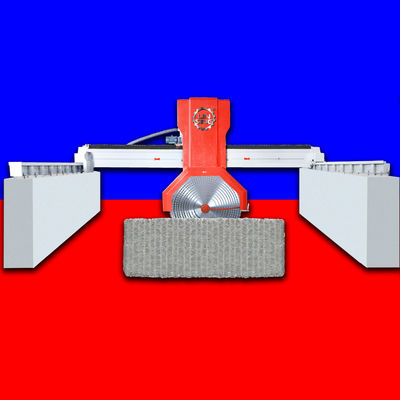 Wet Big Stone Cutting Machine for Granite Slabs 7.5KW Multi Saw Blade Cutter 12000 kg
