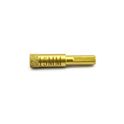 Vacuum Brazed Diamond Drill Bit Segment For Marble Diameter 19-125mm Performance