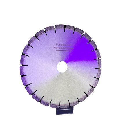 350mm Diamond Saw Blade for Cutting Volcanic Rock Stone Disc Cutter 350*40*3.3*15*50mm