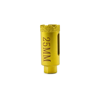 LINSING Vacuum Brazed CNC Diamond Core Drill Bits for Stone Drilling 19-125mm Diameter