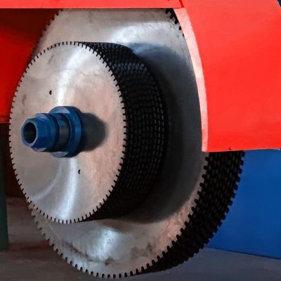 Single Arm Multi-blade Stone Cutting Machine for Red Granite Block Profiling