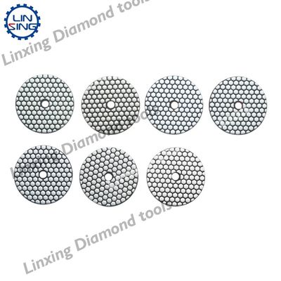 4'' Diamond Polishing Tools for Granite Marble Stone 3-step Pads Abrasives Sandpaper