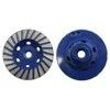Sharpness Single Row Wheel for Good Wear Resistance Granite Resin Filled Turbo Cup Wheel