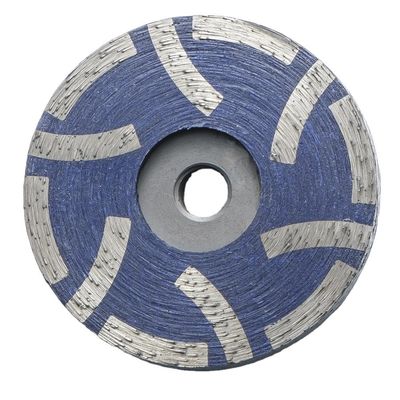 Sharpness Single Row Wheel for Good Wear Resistance Granite Resin Filled Turbo Cup Wheel