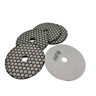 Versatile A Grade 3 Steps Diamond Flexible Polishing Pads for Polishing Slabs and Tiles
