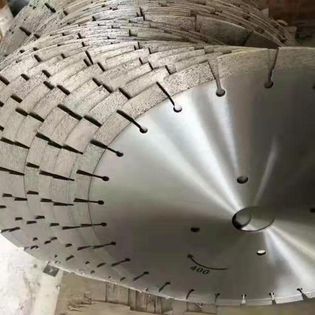 10in 350mm Saw Blade for Durable and Concrete Asphalt Cutting Edge Height 0.472in 12mm
