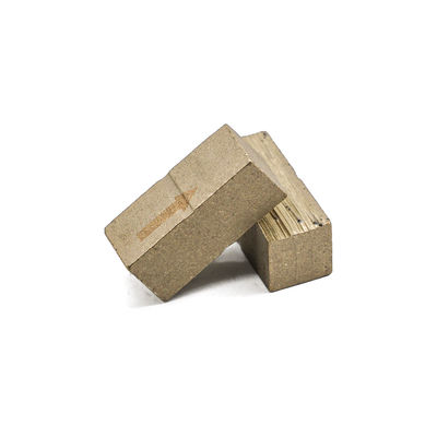 High Frequency Brazed Diamond Segment 24x10x10 mm for Marble Cutting in Manufacturing