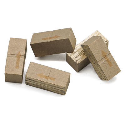High Frequency Brazed Diamond Segment 24x10x10 mm for Marble Cutting in Manufacturing