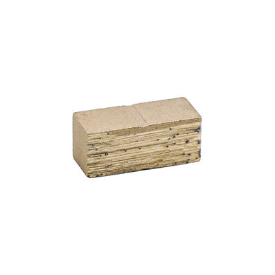 High Frequency Brazed Diamond Segment 24x10x10 mm for Marble Cutting in Manufacturing