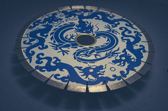 5/8in Arbor Size D350MM Diamond Cutting Saw Blade with Ti-coated Coating