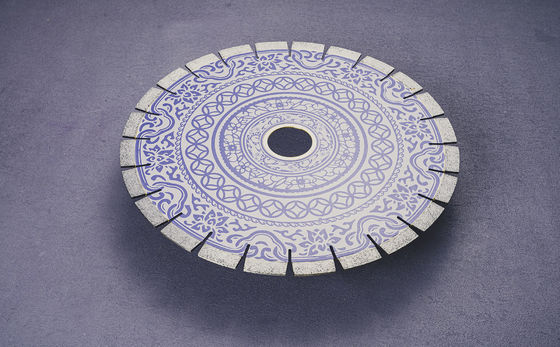ARC Shape Diamond Metal Powder 350mm Blade for Lazer Bridge Granite Tile Cutting Disc