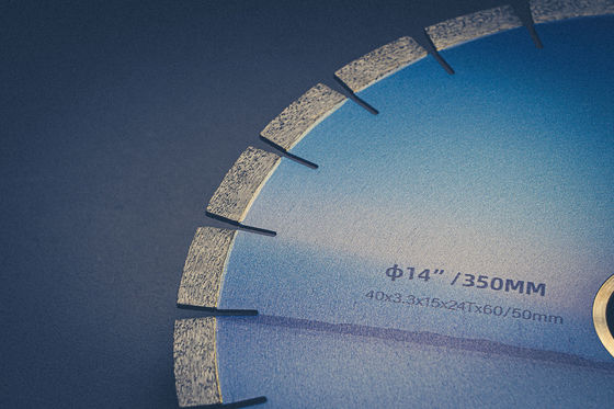 350mm Diamond Cutting Disc for Different Hardness Granite Stainless Steel and Diamond