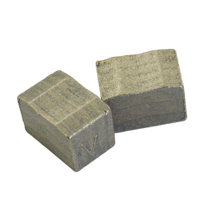 OEM Supported Triple-blades Diamond Segments for Mining Stones Cutting 22*15.6/16.4*15mm