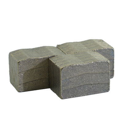 OEM Supported Triple-blades Diamond Segments for Mining Stones Cutting 22*15.6/16.4*15mm