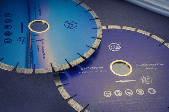 Customized Pattern Granite Diamond Disc Saw Blade for Main Market Diameter 350MM