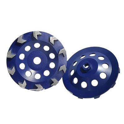 Granite Floor Fine Grinding Turbo Segmented Cup Wheel with Resin Filled Diamond Wheel