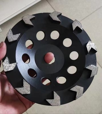 Granite Floor Fine Grinding Turbo Segmented Cup Wheel with Resin Filled Diamond Wheel