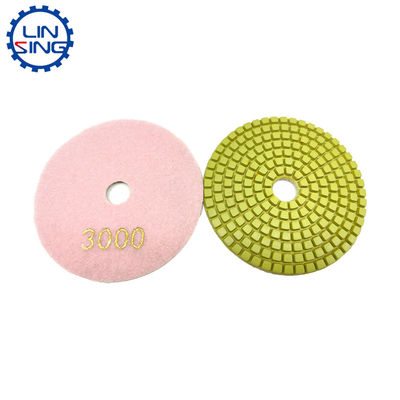 4inch Microfibre Flexible Polishing Pad A-Grade for Durable Stone Slabs Grinding Tools