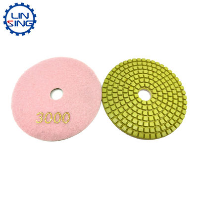 4inch Microfibre Flexible Polishing Pad A-Grade for Durable Stone Slabs Grinding Tools